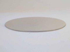6 inch round aluminum plate