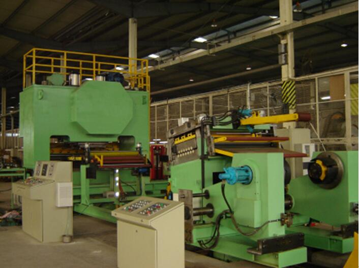 automatic circle blanging production line processing